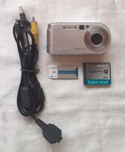 Camara Sony Cybershot Dsc-p200 Oferta Bateria Cable Memoria