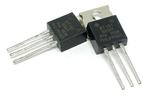 Transistor Scr Bt151 600 (6 Peças) Bt151 Bt 151 T151
