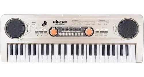 Teclado Organeta Piano Electrónico 49 Teclas + Micrófono