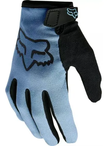comprar  Guantes Bicicleta Mujer Ranger Azul \u002Fnegro Fox Mtb