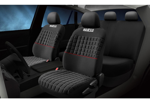 Imagen 2 de 3 de Fundas Cubreasiento Sparco Universal Italia Poliéster 1042ch