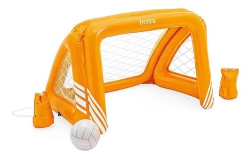 Portería Inflable Para Patio O Piscina Con Balon
