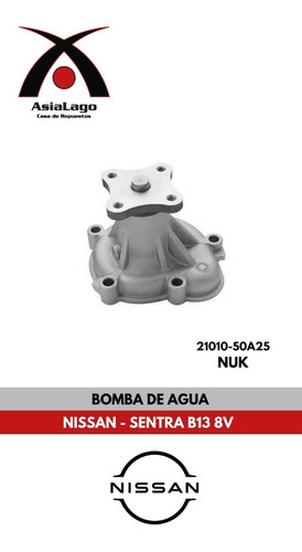 Bomba De Agua Nissan Sentra B13 8v Carburado