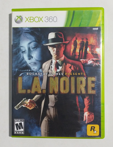 L.a. Noire - Jogo Xbox 360 Original Usado