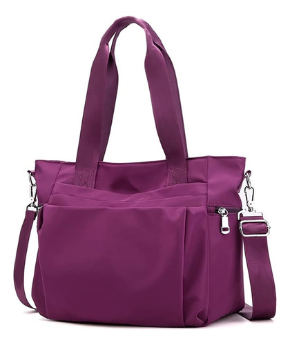 Yanaier Bolso De Mano De Nailon Para Mujer Bolso De Hombro M