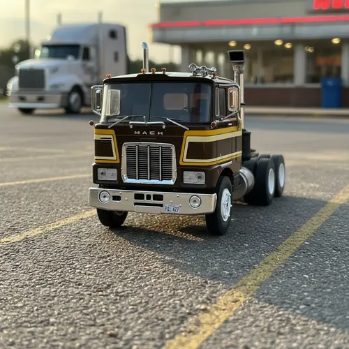 Modellino Camion Mack Serie F Del 1973, Scala 1:43, IXO, Nuovo In Scatola Originale