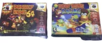 Comprar 2 Cajas Custom Para Donkey Kong 64 + Diddy Kong Racing