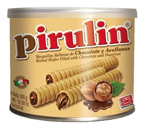 Pirulin Chocolate Lata/envase 300g Mojitos Bodegón