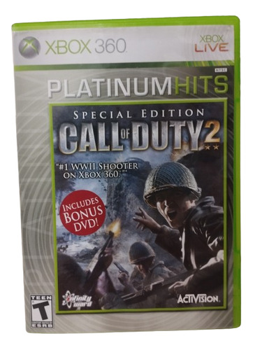 Call Of Duty 2 Xbox 360.