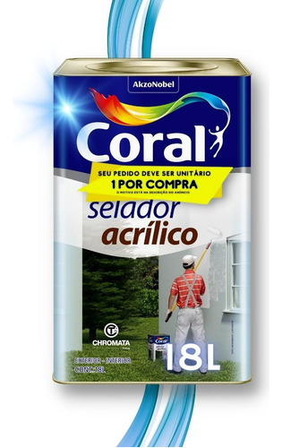 Coral Selador Acrílico  18l