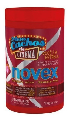 Tratamiento Meus Cachos De Cinema Novex 1 Kg Rizos De Lujo