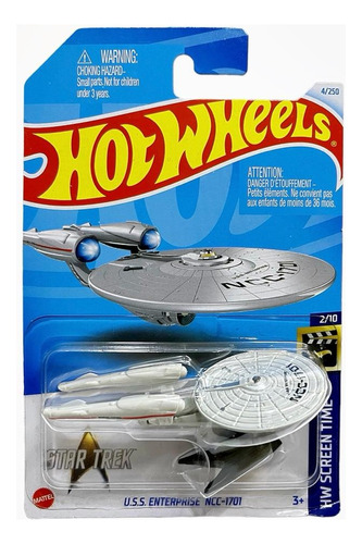 Hot Wheels U.s.s. Enterprise Ncc-1701 Hw Screen Time 