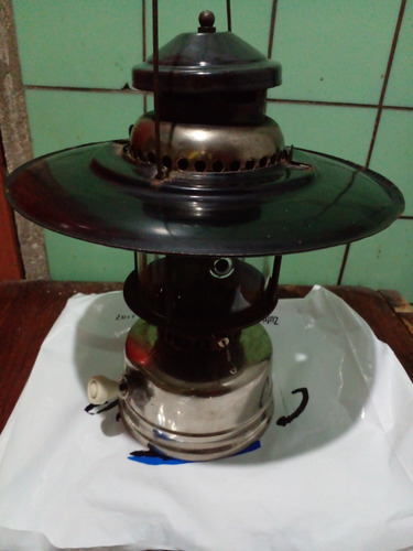 Farol Sol De Noche A Querosen Bibigas. Platiado (Usado)