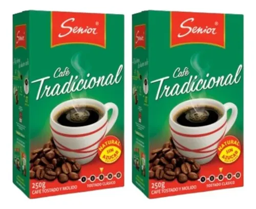 Cafe Senior Tradicional 250 Gr X 2