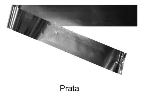 Fita Metaloide 30mm X 50mts - Cores Cor Prata