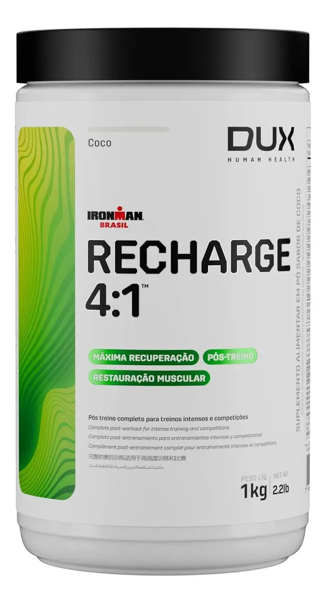 Suplemento Dux Recharge 4:1 1kg Gel Outros