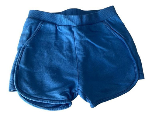 Short Niño Azul Francia Zara 2-3 Años No Mimo&co Cheeky