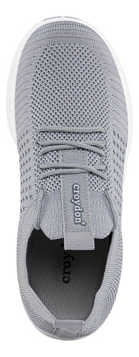 Tenis Foren Gris Para Mujer Croydon