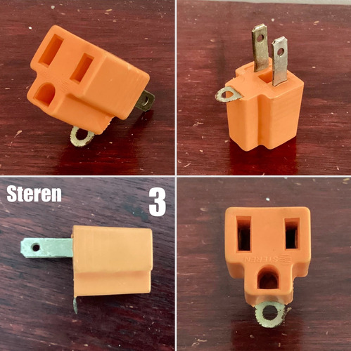 Clavija Adaptadora De 3 A 2 Contactos Polarizados (Usado)