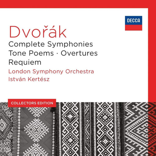 Dvoák London Symphony István Kertész Symphonies 9 Cd Box