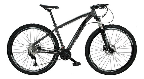 Bicicleta Aro 29 Rino Everest 27v - Alivio - 7.0 Cor Grafite Tamanho Do Quadro 15