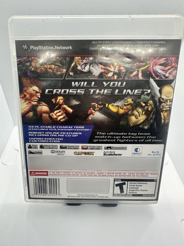 Street Fighter X Tekken Playstation 3 (Usado)