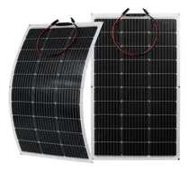 Comprar Kit 2 Painéis Solares Fotovoltaico Flexível 100w
