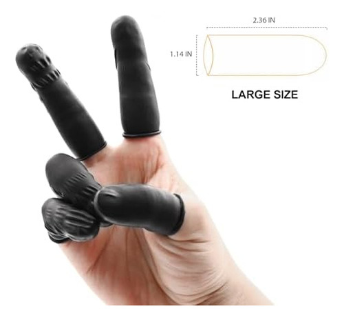 Cunas Grandes Para Dedos, Protectores De Dedos Desechables D
