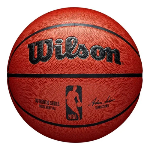 Balon Basketball Wilson Nba Authentic Indoor Naranja Wtb7100