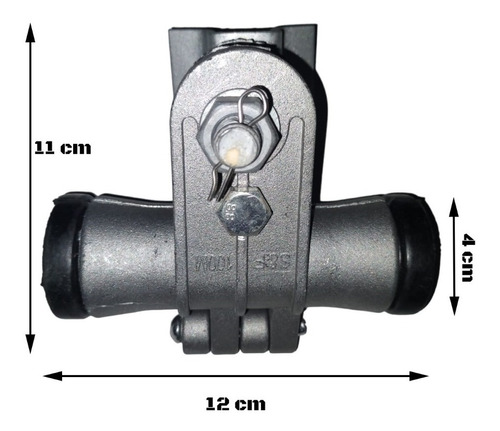 Herraje Suspensión Tipo Corneta Para  Fibra Optica 8-15 Mm 