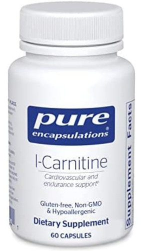 Carnitine 60 Cap Pure Encapsula - Unidad a $6332