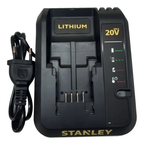 Carregador Para Bateria 20v Sc201 Stanley - 127v 