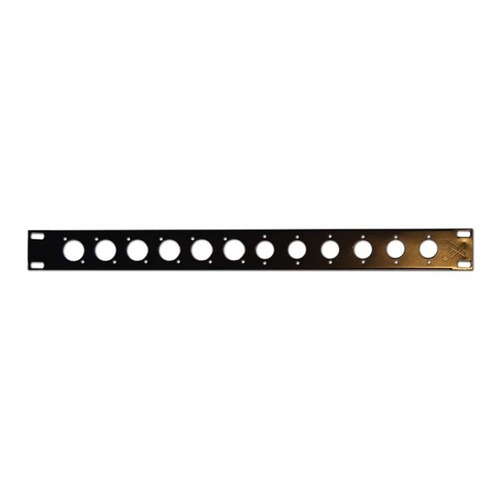 Chapa Panel De Rack 6 Xlr Macho 6 Xlr Hembra (jk4)  (ch14)