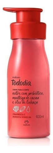 Crema Corporal Natura Tododia Frambuesa Y Pimienta Roja 400m