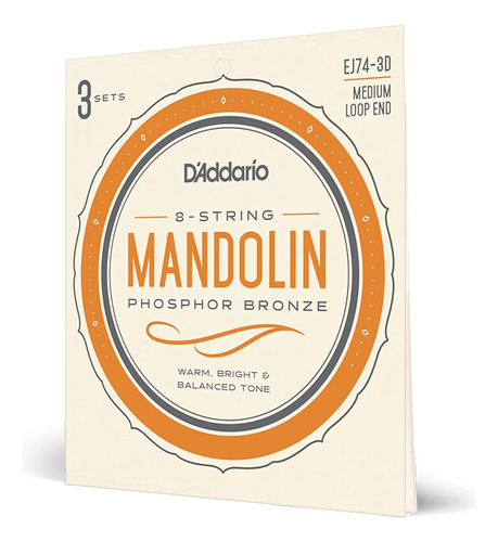 Cuerdas De Mandolina - Cuerdas De Mandolina - Bronce Fósforo