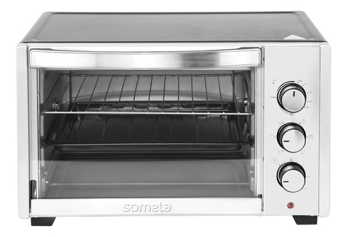 Horno Eléctrico Somela 28 Litros Steel Oven