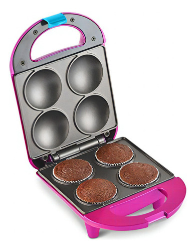 Disney Dmg-7 Minnie Mouse Cupcake Maker, Mini, Rosa