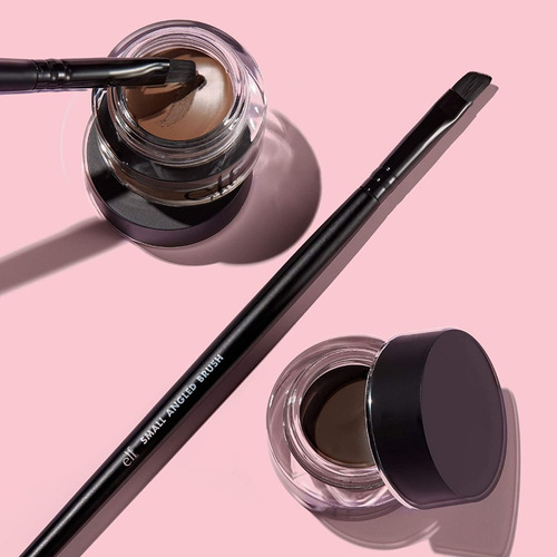 Pomada Para Cejas Efecto Natural + Pincel 5g E.l.f Color Marrón Medio