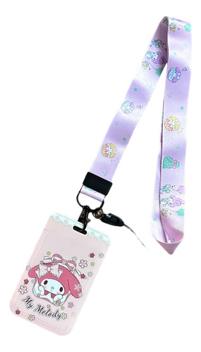 Lanyard Porta Credencial My Melody Sanrio Cuerda Celular #2