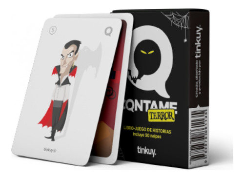 Juego De Cartas Literario Contame Terror Tinkuy