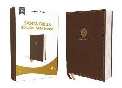 Reina Valera 1960 Santa Biblia Edicion Para Notas, Leatherso