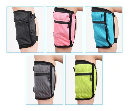 Imagen 1 de 5 de Cartera Antirobo Para Pierna Ocultar Documentos Celular Etc