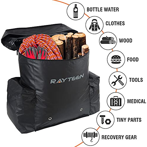 Bolsa De Basura Resistente De Pvc Negra De 23 Galones /...