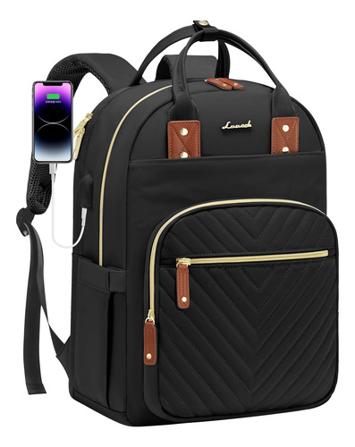 Lovevook Mochila Para Mujer, Mochila Para Laptop De 15.6 Pu.