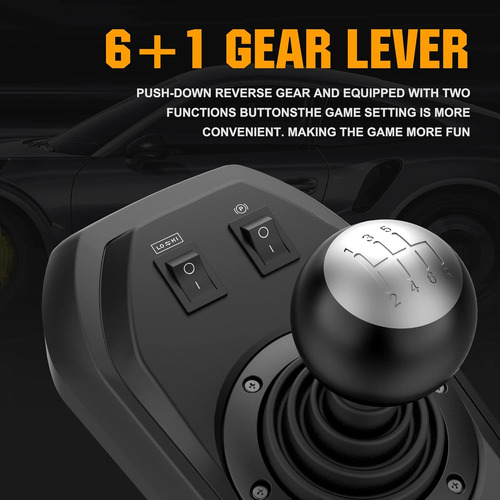 Pxn V9 Gaming Steering Wheel, 270/900 Degree With Pedals ...