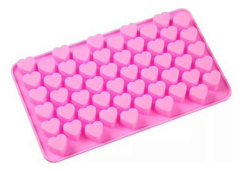 Mini Hearts 55 Cav. Molde De Silicona Para Velas, Jabón Y Re