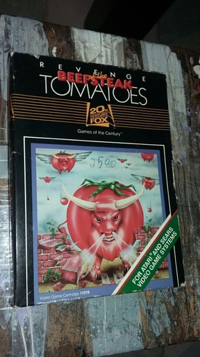 Cartucho Para Atari 2600 Revenge Tomatoes 