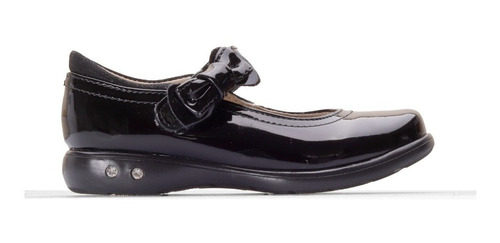 Zapato Escolar Niña Charol Negro Chabelo C101-b 18-21½ Gnv®