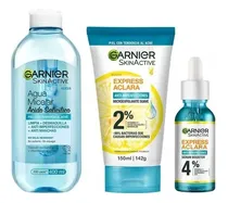 Comprar Kit Garnier Rutina Express Aclara Anti Acné Ácido Salicílico