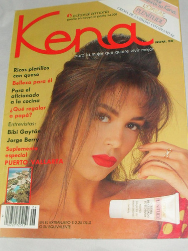 Revista Bibi Gaytan Kena Timbiriche 1991